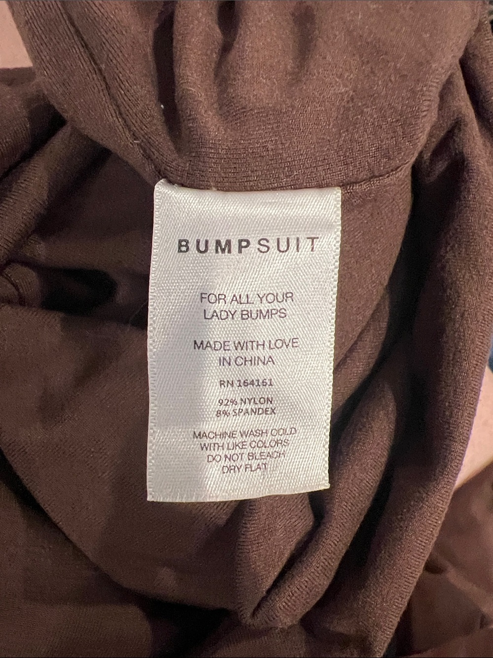 Bumpsuit Chocolate Brown Sleeveless Jumpsuit - Picture 4 of 4
